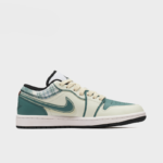 Sunlit Emblem - Men's Jordan 1 Low Custom - Image 2