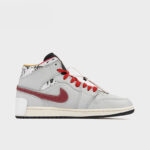 Silver Patterns - Men's Jordan 1 Mid CNY Custom - Image 2