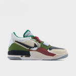 Snow on Winter Fields - Men's Jordan Legacy 312 Custom - Image 2