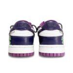 [Custom Evangelion EVA01/Lightning] Dunk Low Skateboard Shoes Unisex - Image 5