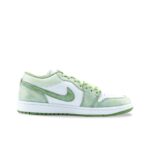 [Custom Tundra] Air Jordan Low - Top Skateboarding Shoes Unisex Green - Image 3