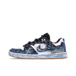 [Custom Alleyoop] SB Skateboarding Shoes Unisex Low-top Blue/Black - Image 2