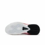[Raging Flames - Graffiti Gradient White Red Black] Custom Street LiNing Men's Basketball Shoes - Image 7