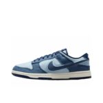 [Custom Deconstructed Check, Vintage Grid] Dunk Low Skateboarding Shoes Unisex Denim Style - Image 5