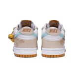 [Custom Orange Sugar Cubes] Dunk Skateboarding Shoes Unisex Low-top Orange/Blue - Image 5