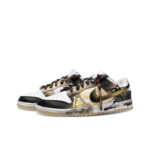 [Custom Monkey King - Black Gold] Dunk Low Skateboard Shoes Unisex - Image 2
