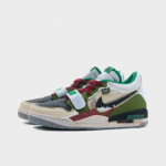Snow on Winter Fields - Men's Jordan Legacy 312 Custom - Image 3