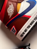 [Custom Snickers] Air Jordan 1 High Top Unisex Skateboarding Shoes - Image 4