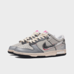 Silver Comet - Women's Dunk Low Custom - Image 3