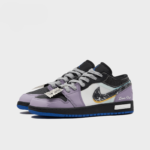 Purple Love - Unisex Jordan 1 Low Custom - Image 3