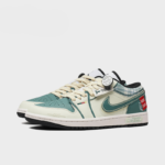 Sunlit Emblem - Men's Jordan 1 Low Custom - Image 3