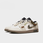 Shallow Forest Shadows - Men's Jordan 1 Low Custom - Image 3