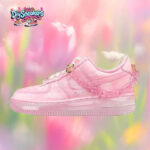 [Custom Valentine's Day is dyed pink with alcohol scratch-off cards]  Air Force 1 Skateboarding Shoes Men - Image 2