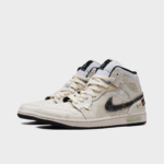 Vibrant Snake Renewal - Men's Jordan 1 Mid Custom - Image 3