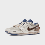 Treading the Waves - Men's Jordan 1 Low Custom - Image 4
