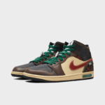 Winter Holly - Men's Jordan 1 Mid Custom - Image 4