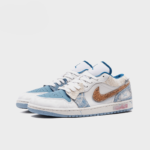 Starry Kite - Men's Jordan 1 Low Custom - Image 3
