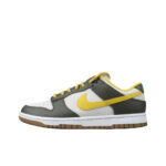 [Custom Canvas] Dunk Low Skateboard Shoes Unisex Brown/Yellow - Image 10