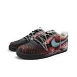 [Custom Nova Blaze] Court Vision 1 Skateboarding Shoes Unisex Gothic style - Image 2