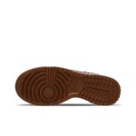 [Custom Coffee Mark] Dunk Skateboarding Shoes Unisex Low-top Brown Distressed Style - Image 8