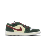 [Custom Christmas Rhythm] Jordan Air Jordan 1 Low Top Unisex Skateboarding Shoes - Image 3