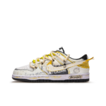 [Custom Lightning Planet] Dunk Low Skateboard Shoes Unisex Yellow