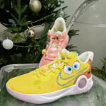 [Custom Lovely smiling face in the New Year]  KD Trey 5 Basketball Shoes Unisex - Image 2