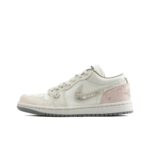 [Custom Camellia‘s Message] Jordan Air Jordan 1 Low Top Unisex Skateboarding Shoes - Image 7