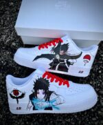 [Custom Sasuke Uchiha] Air Force 1 Skateboarding Shoes Unisex