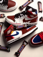 [Custom Snickers] Air Jordan 1 High Top Unisex Skateboarding Shoes - Image 2