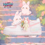 [Custom Bunny Kingdom]  Air Force 1 Skateboarding Shoes Women's - Image 2