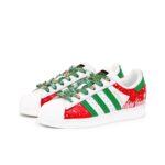 [Custom Jingle Bells] originals SUPERSTAR Low Top Unisex Skate Shoes Christmas Collection - Image 4