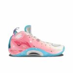 [Pink Graffiti] Custom Street LiNing Basketball Shoes Unisex - Image 4