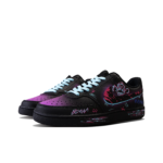 [Custom Cyber Prank] Court Vision 1 Skateboard Shoes Unisex Black - Image 2