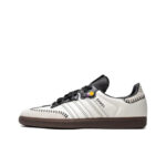 [Custom Day of the Dead - Gift For Couple/Bestie] originals SAMBA OG Low Top Halloween Series Black/White - Image 2