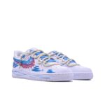 [Customized The Twelve Zodiac Signs: Libra - Fashionable Starry Sky] Air Force 1 Shoes Unisex - Image 3