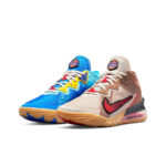 [Custom Wile E. vs Roadrunner] Lebron 18 Low EP Basketball Shoes Unisex Spilt Color - Image 2