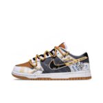 [Custom Urban Wild] Dunk Low Unisex White/Brown/Gray