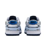 [Custom 2D Blue Comics] Dunk Skateboarding Shoes Unisex  White/Blue - Image 5