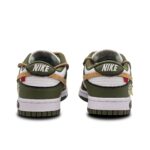 [Custom A Tour of Decaying Wood] Dunk Skateboarding Shoes Unisex Low-top Brown/Green - Image 4