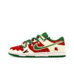 [Custom Christmas Reindeer] Dunk Women's Skateboarding Shoes Low-top - Image 2