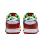[Custom eBay x Dunk "Sandy Bodecker"] Dunk Low Skateboard Shoes Unisex Red/Yellow/Green/Blue - Image 5