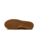 [Custom Milk Waffles] Dunk Low Skateboarding Shoes Unisex Brown/White - Image 6