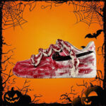 [Custom Crime Scene No. 7]  Air Force 1 Skateboarding Shoes Unisex Low-top White