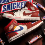 [Custom Snickers] Air Jordan 1 High Top Unisex Skateboarding Shoes