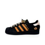 [Custom Pumpkin Kicks] originals SUPERSTAR Low Top Halloween Series Black - Image 2