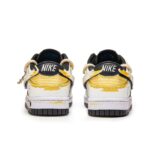 [Custom Lightning Planet] Dunk Low Skateboard Shoes Unisex Yellow - Image 3
