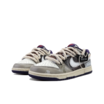 [Custom Wilderness] Dunk Skateboarding Shoes Unisex Gray/Brown - Image 2