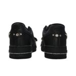 [Customized Black Diamond] Air Force 1 Low-top Shoes Unisex Blcak With Diamond Decoration - Image 4