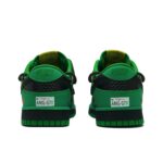 [Custom Green Goblin] Dunk  Low-top Skateboarding Shoes Men Green/Black - Image 3